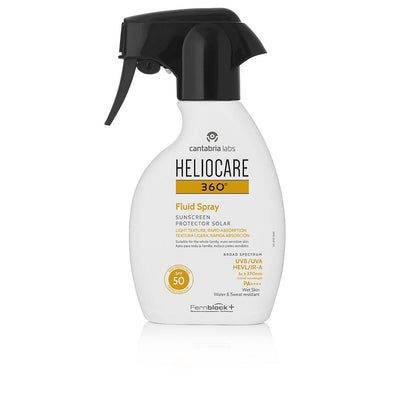 Heliocare 360° nestemäinen aurinkosuojasuihke spf50 250 ml - HELIOCARE