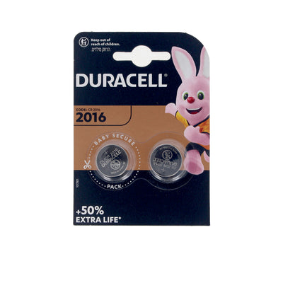 Duracell button lithium 3v 2016 dl/cr2016 paristopakkaus x 2 u - DURACELL