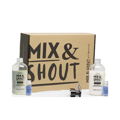 Soothing curly routine lot 4 kpl - MIX & SHOUT