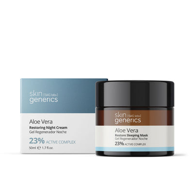 Aloe vera yöllinen uudistava geeli 23% 50 ml - SKIN GENERICS