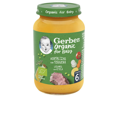 Organic sose #vihannekset naudanlihalla 190 gr - GERBER
