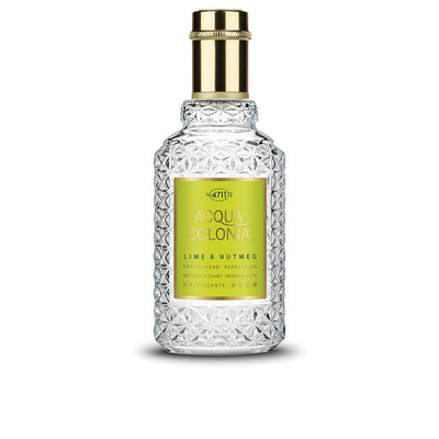 Acqua colonia lime & nutmeg eau de cologne splash & spray 50 ml - 4711
