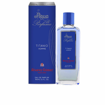 Titanio homme eau de parfum -suihke 150 ml - ALVAREZ GOMEZ