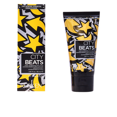 City beats happohoidollinen värivoide #yellow cab 85 ml - REDKEN