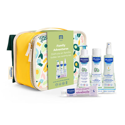 Family Adventures Pastel Suitcase 5 Pcs