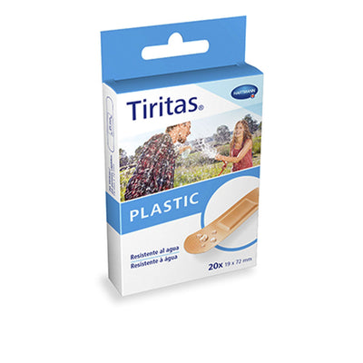 Tiritas plastic 19x72mm 20 kpl - HARTMANN