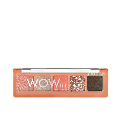 Wow in a box mini luomiväripaletti #010-peach perfect 4 gr - CATRICE