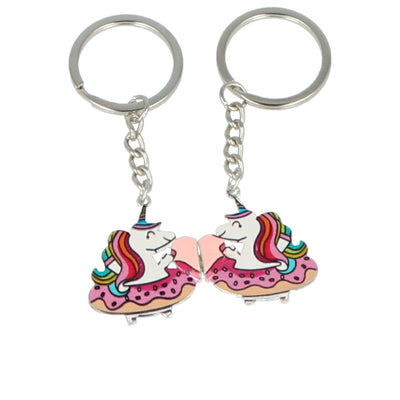 Unicornio magneettiavaimenperät bff setti 2 kpl - INCA