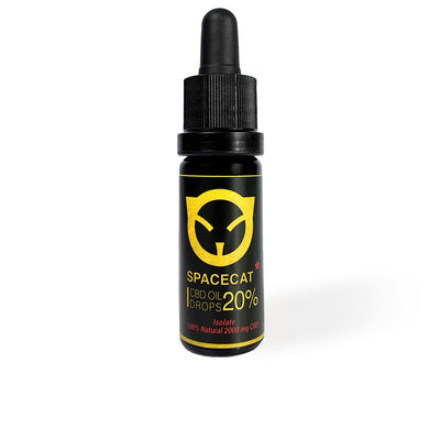 Cbd öljy 20% (2000mg) täysi spektri, runsaasti kannabidiolia 10 ml - SPACECAT