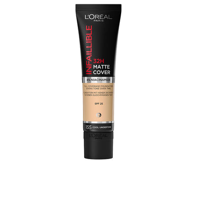 Infaillible 32h matta peittävä meikkivoide #155-luonnollinen ruusu 30 ml - L'ORÉAL PARIS