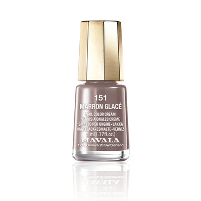 Nail color #151-marron glace - MAVALA