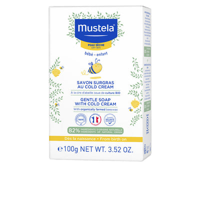 Baby-child cold cream nutriprotector superfat saippua 100 gr - MUSTELA