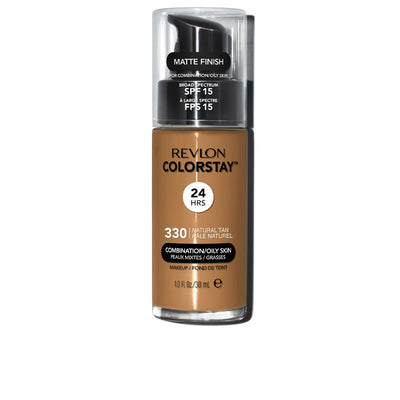 Colorstay meikkivoide sekaiholle/rasvaiselle iholle #330-natural tan 30 ml - REVLON MASS MARKET