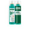 A La Ortiga Sebum-Regulating Dry Shampoo For Brown/Dark Hair Pack 2 X 150 Ml