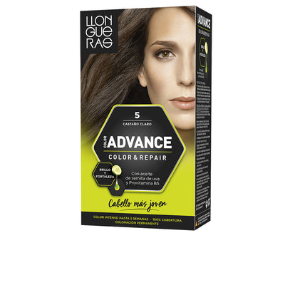 Color advance #5-vaalea kastanja 1 kpl - LLONGUERAS