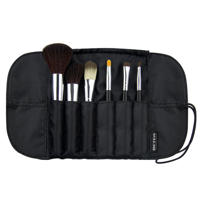 Professional estuche-manta meikkisiveltimillä 6 kpl - BETER