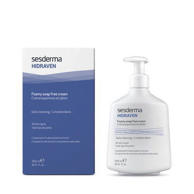 Hidraven vaahtoava voide ilman saippuaa 300 ml - SESDERMA