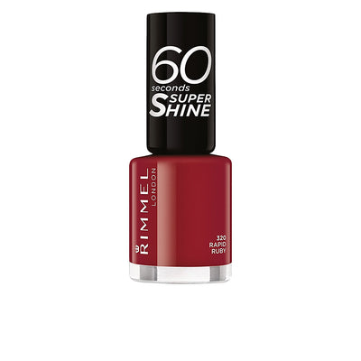 60 seconds super shine kynsilakka #320-rapid ruby 8 ml - RIMMEL LONDON