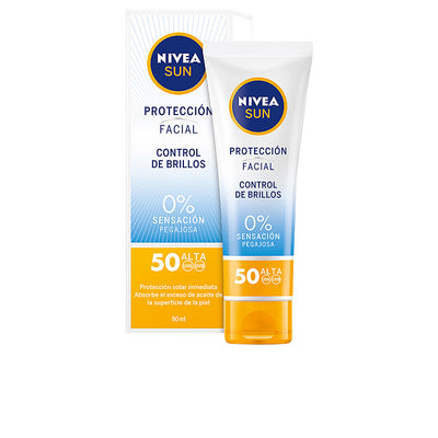 Sun facial kiiltoa hallitseva spf50 50 ml - NIVEA