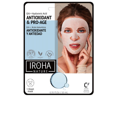 Tissue mask antiwrinkles q10 + ha 1 käyttökerta - IROHA
