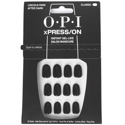 Opi Xpress/On Artificial Nails Iconic Shades #Lincoln Park After Dark 30 U