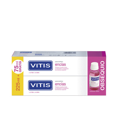 Gums hammastahna fluorida duolla 2 x 150 ml - VITIS