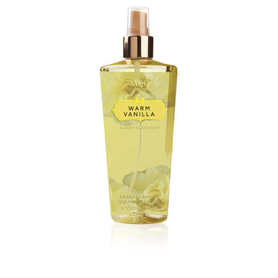 Body mist #warm vanilla 250 ml - AQC FRAGRANCES