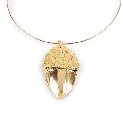 Bellota Rigid Necklace #Shiny Gold 1 U