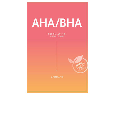 The clean vegan mask exfoliating aha/bha 23 gr. - BARULAB