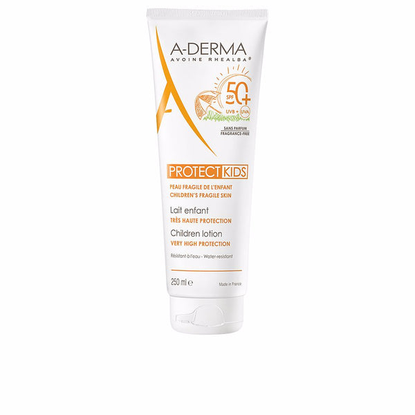 A-Derma Protect kids lasten aurinkovoide spf50+ 250 ml | Vuodevaatteet.fi