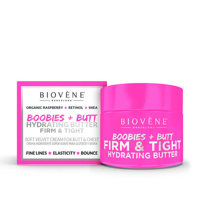 Hydrating butter firm & tight pehmeä samettivoide pepulle & rinnalle 50 ml - BIOVÈNE