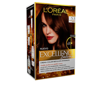 Excellence creme väriaine #5.3-vaalea kultainen ruskea 1 kpl - L'ORÉAL PARIS