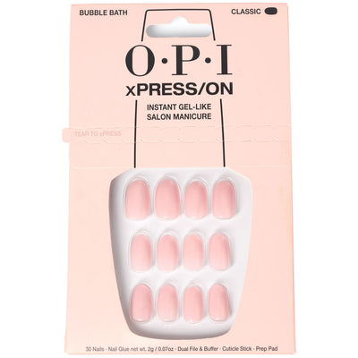 Opi Xpress/On Artificial Nails Iconic Shades #Bubble Bath 30 U