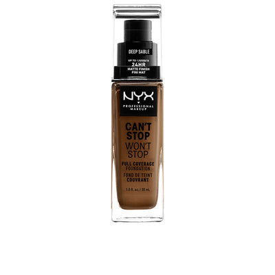 Can'T Stop Won'T Stop Full Coverage Foundation #Deep Sable
