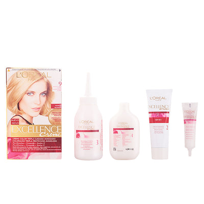 Excellence creme väriaine #9-vaaleanvaalea blondi 192 ml - L'ORÉAL PARIS