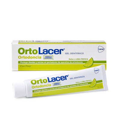 Ortolacer hammastahna gel limetti 75 ml - LACER