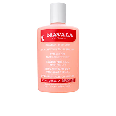 Quitaesmalte rosa ilman asetonia 100 ml - MAVALA
