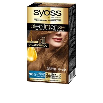 Oleo intense ammoniakiton hiusväri #8.60-honey blonde 5 kpl - SYOSS