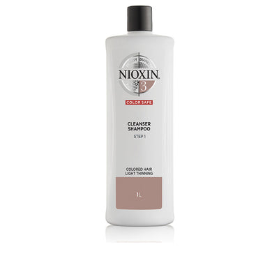 Sistema 3 - shampoo - värjätty hieman heikentynyt hiukset - vaihe 1 1000 ml - NIOXIN