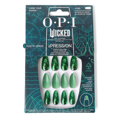 Opi Xpress/On - Wicked Collection - Artificial Nails #Know Your Power 30 U
