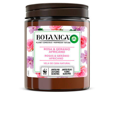 Botanica candle ruusu & geranium 205 gr - AIR-WICK