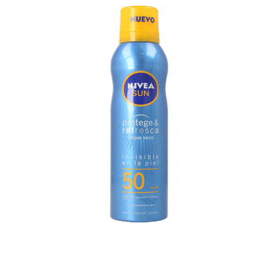 Sun protege&refresca näkymätön aurinkosuihke spf50 200 ml - NIVEA