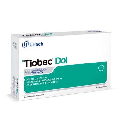 Tiobec Dol Comprimidos Fast-Slow 20 U