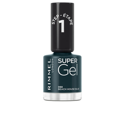 Super gel kynsilakka #068-beach house blue 12 ml - RIMMEL LONDON