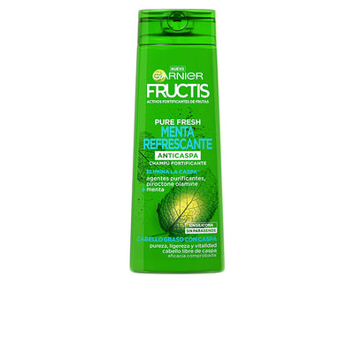 Fructis pure fresh mint anti-dandruff shampoo 360 ml - GARNIER