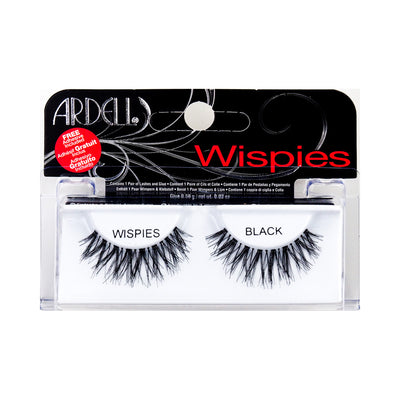 Pestañas wispies #black 2 kpl - ARDELL