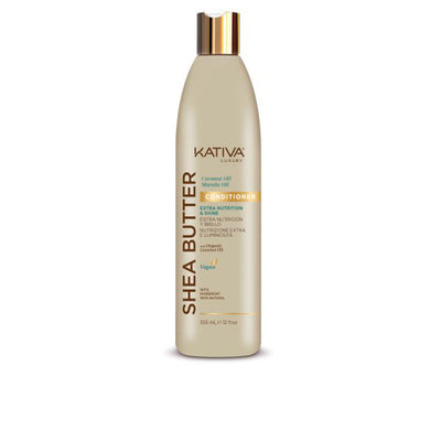 Shea butter kookos & marulaöljy hoitoaine 355 ml - KATIVA