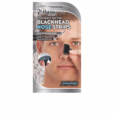 For men black head nenäliuskat 3 kpl - 7TH HEAVEN