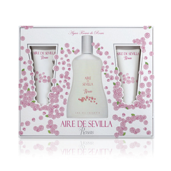 Aire Sevilla Seville Air Roses Case 3 Pcs | Vuodevaatteet.fi