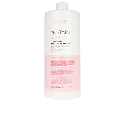 Re-start väriä suojaava micellar shampoo 1000 ml - REVLON